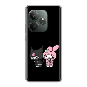 Чехол с кроликом Куроми на Realme GT 6 (Куроми и Мелоди)