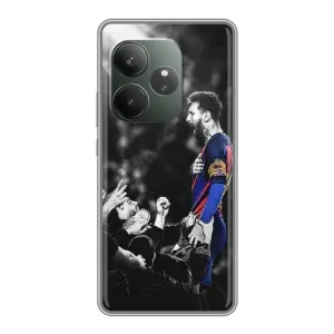 Чехлы Месси для Realme GT 6 (AlphaPrint) (Lionel Messi)