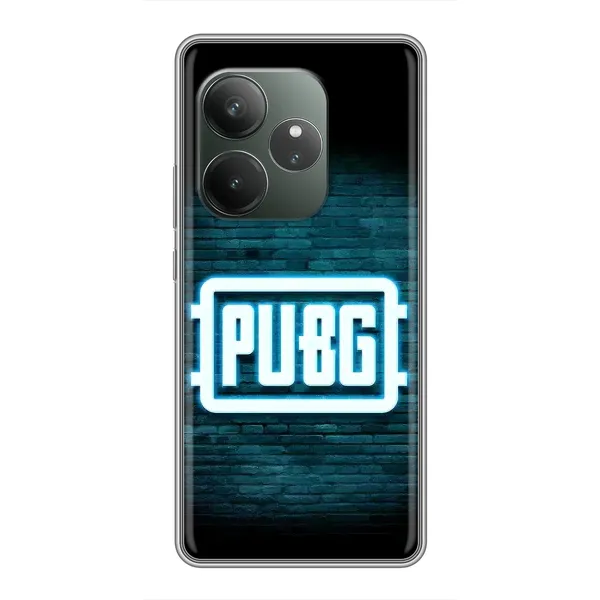Чохол з принтом «Лого PUBG» для Realme GT 6