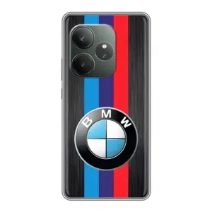 Чохол для Реалмі ДжіТі 6 - з принтом БМВ (AlphaPrint) (Лого BMW)