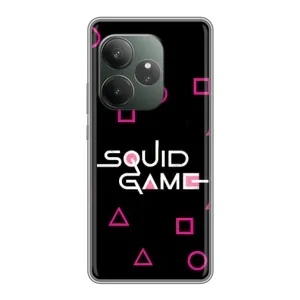 Чохол Гра в кальмара для Realme GT 6 (Патерн Гра кальмара)