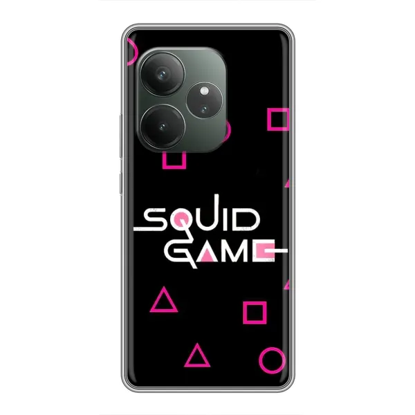 Чохол з принтом «Патерн Гра кальмара» для Realme GT 6
