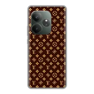 Чохли Луі Вітон для Realme GT 6 (AlphaPrint - LOUIS VUITTON) (лого LOUIS VUITTON)