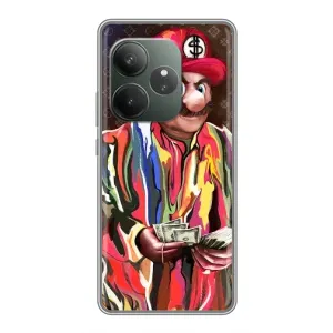 Брендновые Чехлы для Realme GT 6 - (PREMIUMPrint) (Mario LV)