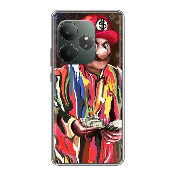 Чехол с принтом «Mario LV» для Realme GT 6