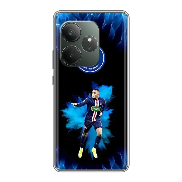 Чехол с принтом «Мбаппе в огне» для Realme GT 6