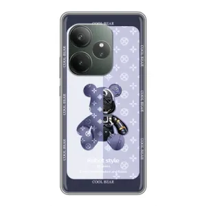 Круті Чохли Луі Віттон для Realme GT 6 (AlphaPrint) (Медведик LV)