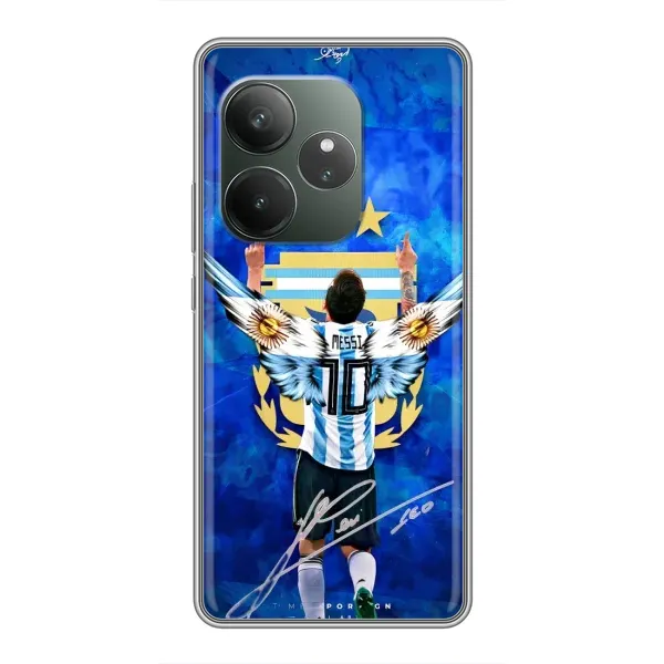 Чехол с принтом «Месси Аргентина» для Realme GT 6 Чехол с принтом «Месси Аргентина» для Realme GT 6