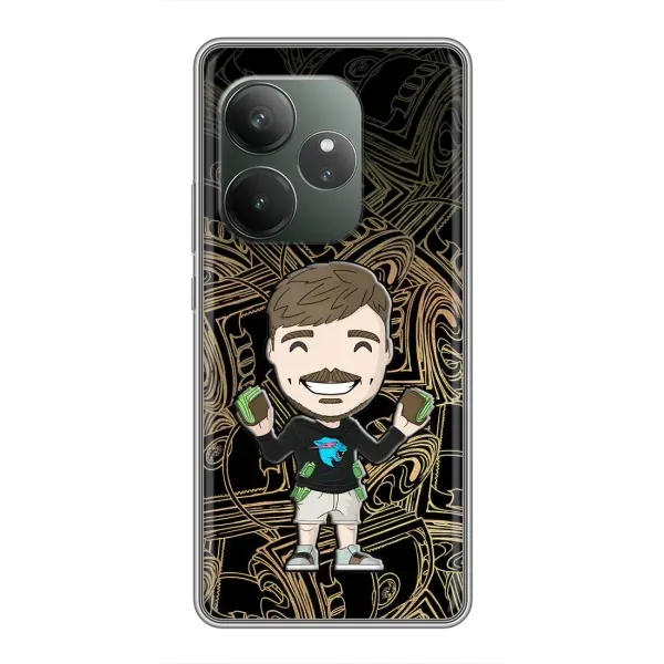 Чохол з принтом «Mister Beast» для Realme GT 6