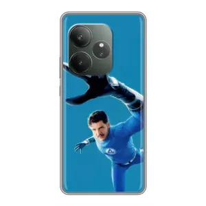 Чохол з принтом Фантастична четвірка для Realme GT 6 (Містер Фантастік супергерой)