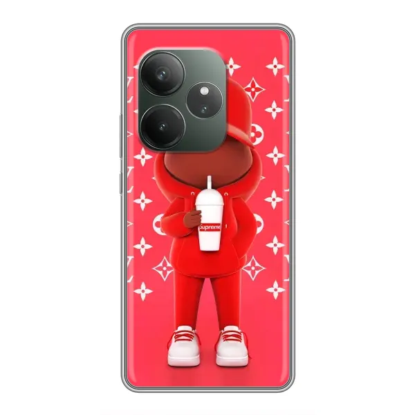 Чехол с принтом «Модный стиль» для Realme GT 6