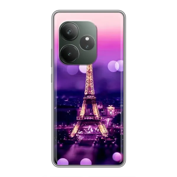 Чехол с принтом «Париж Башня» для Realme GT 6