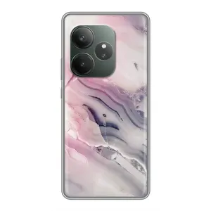 Мраморний чехол на Realme GT 6 (VPrint) (Пурпурний Мрамор)