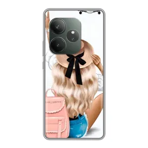Чехол с печатью для Realme GT 6 - (Мода) (AlphaPrint) (Путешествие)