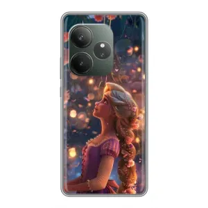 Чехол с принтом «Рапунцель фонарики» для Realme GT 6