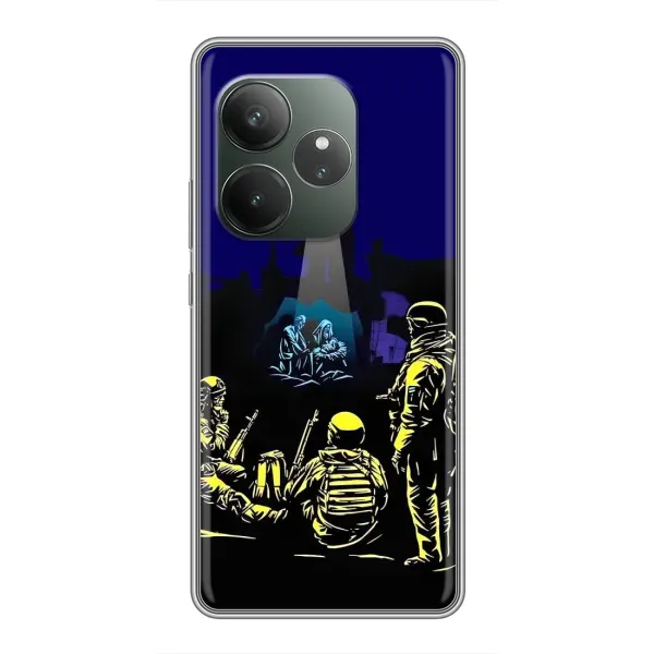 Чехол с принтом «Рождество в Украине» для Realme GT 6