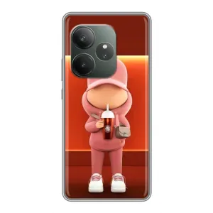 Круті Чохли Луі Віттон для Realme GT 6 (AlphaPrint) (З Кавою)