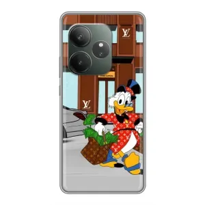 Чехлы для Realme GT 6 - Скрудж МакДак Louis Vuitton (PREMIUMPrint) (Скрудж ЛВ)