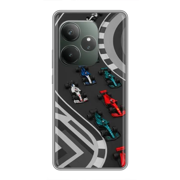 Чехол с принтом «Трасса Ф1» для Realme GT 6
