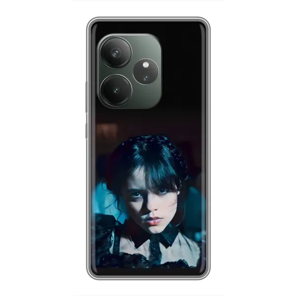 Чохол з принтом «погляд Венздей» для Realme GT 6