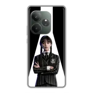 Чохли Венсдей на Realme GT 6 Уенсдей (AlphaPrint) (W-Wednesday)