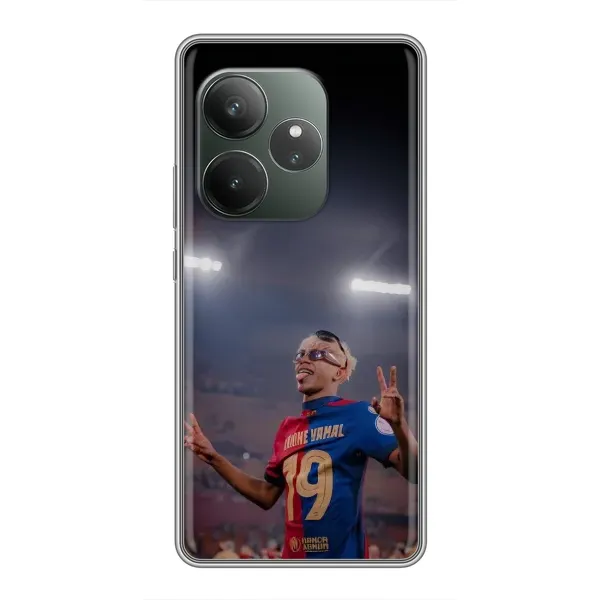 Чехол с принтом «Ямаль на стадионе» для Realme GT 6