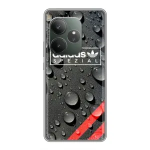 Чохли Адидас для Realme GT 6T (AlphaPrint) (Адидас прінт)