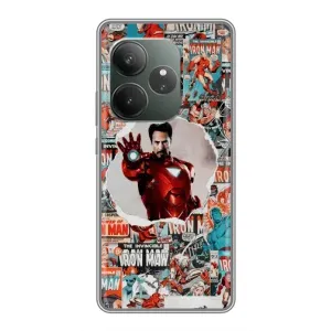 Чехлы с героями Марвел Realme GT 6T (VPrint)