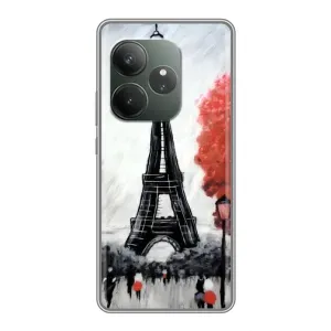 Чохол Ейфелева Вежа Realme GT 6T - (AlphaPrint) (Вежа в Парижі)