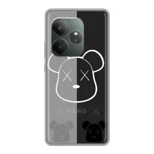Чохли для Realme GT 6T - Bearbrick Louis Vuitton (PREMIUMPrint) (БеарБрік очі)