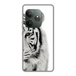 Чохли з картинкою животних Realme GT 6T (Білий Тигр)