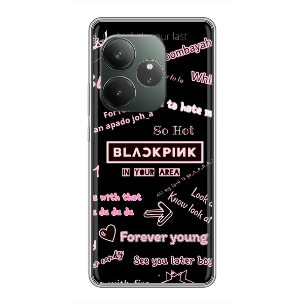 Чохол з принтом «BLACKPINK» для Realme GT 6T