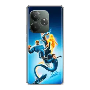 Чехол с принтом Фантастическая четверка для Realme GT 6T (Герои Фантастическая Четверка)