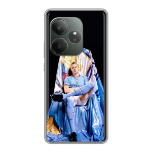 Чохли з футболістом Ерлінг Холанд для Realme GT 6T (AlphaPrint) (футболіст Холанн)