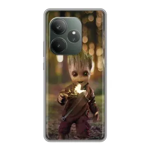 Чехол МАРВЕЛ для Реалми ГТ 6Т (AlphaPrint) (I am Groot)