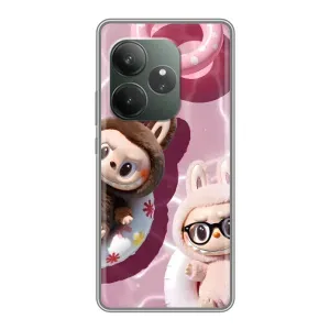 Чохол з Лабубу на Realme GT 6T (Іграшка Лабубу)