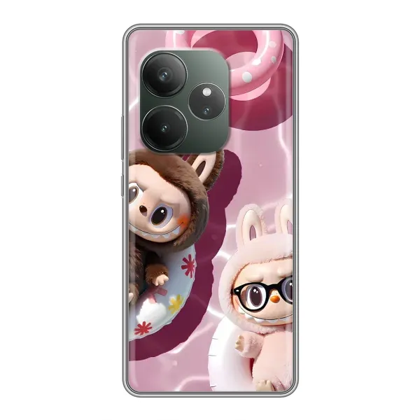 Чехол с принтом «Игрушка Лабубу» для Realme GT 6T