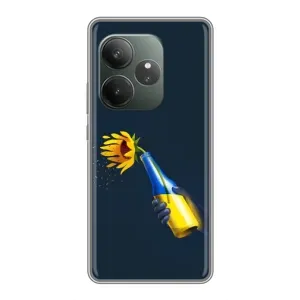 Чохол для Патріота України Realme GT 6T - (AlphaPrint) (Коктель молотова)