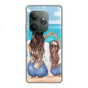 Чохол з друком для Realme GT 6T - (Мама з дитинкою) (AlphaPrint)