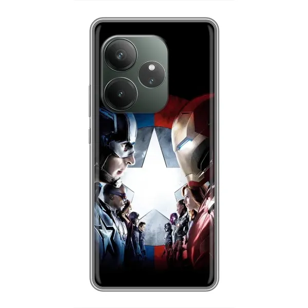Чехол с принтом «Марвел стайл» для Realme GT 6T