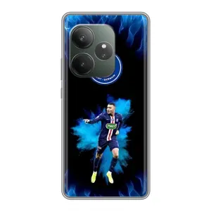 Чохли Кіліан Мбаппе для Realme GT 6T (Мбаппе у вогні)