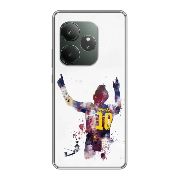 Чехол с принтом «Messi Barca» для Realme GT 6T Чехол с принтом «Messi Barca» для Realme GT 6T