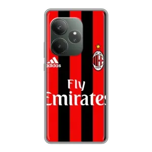 Чохли для Realme GT 6T (VPrint) - Футбольні клуби (Milan)