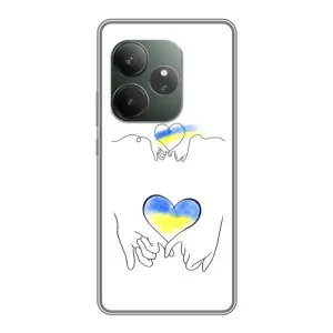 Чохол для Патріота України Realme GT 6T - (AlphaPrint) (Мир Україні)