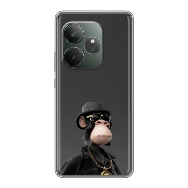 Чохол з принтом «Мавпа NFT» для Realme GT 6T