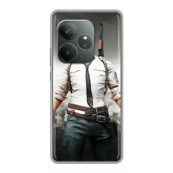 Чехол с принтом «Пабг мен» для Realme GT 6T