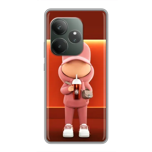 Чехол с принтом «С Кофе» для Realme GT 6T