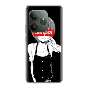 Чехол с принтом «Senpai» для Realme GT 6T