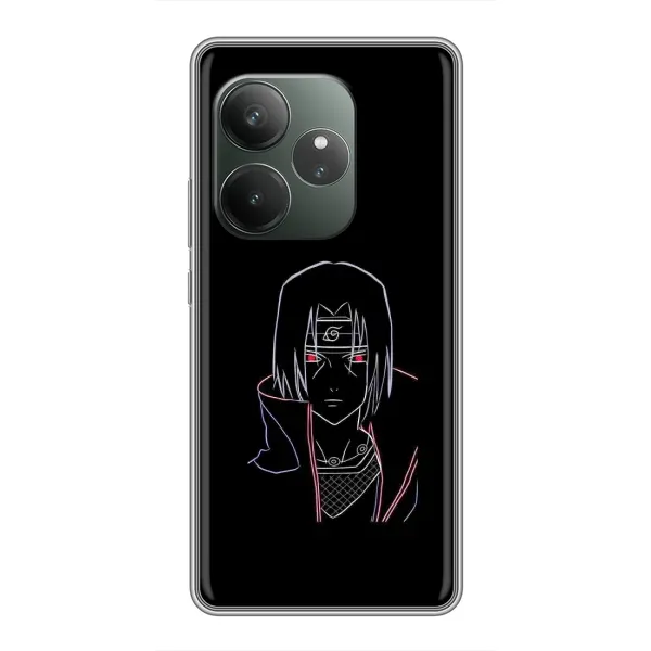 Чехол с принтом «силуэт Итачи» для Realme GT 6T Чехол с принтом «силуэт Итачи» для Realme GT 6T