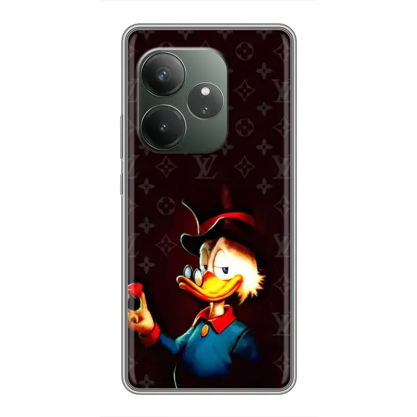 Чехол с принтом «Скрудж с бриллиантом» для Realme GT 6T Чехол с принтом «Скрудж с бриллиантом» для Realme GT 6T